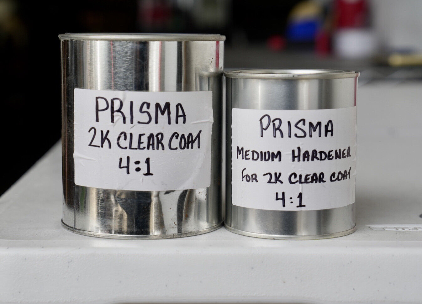 Automotive Prisma Euro High Gloss 2K 4:1 Quart Size Clearcoat Kit