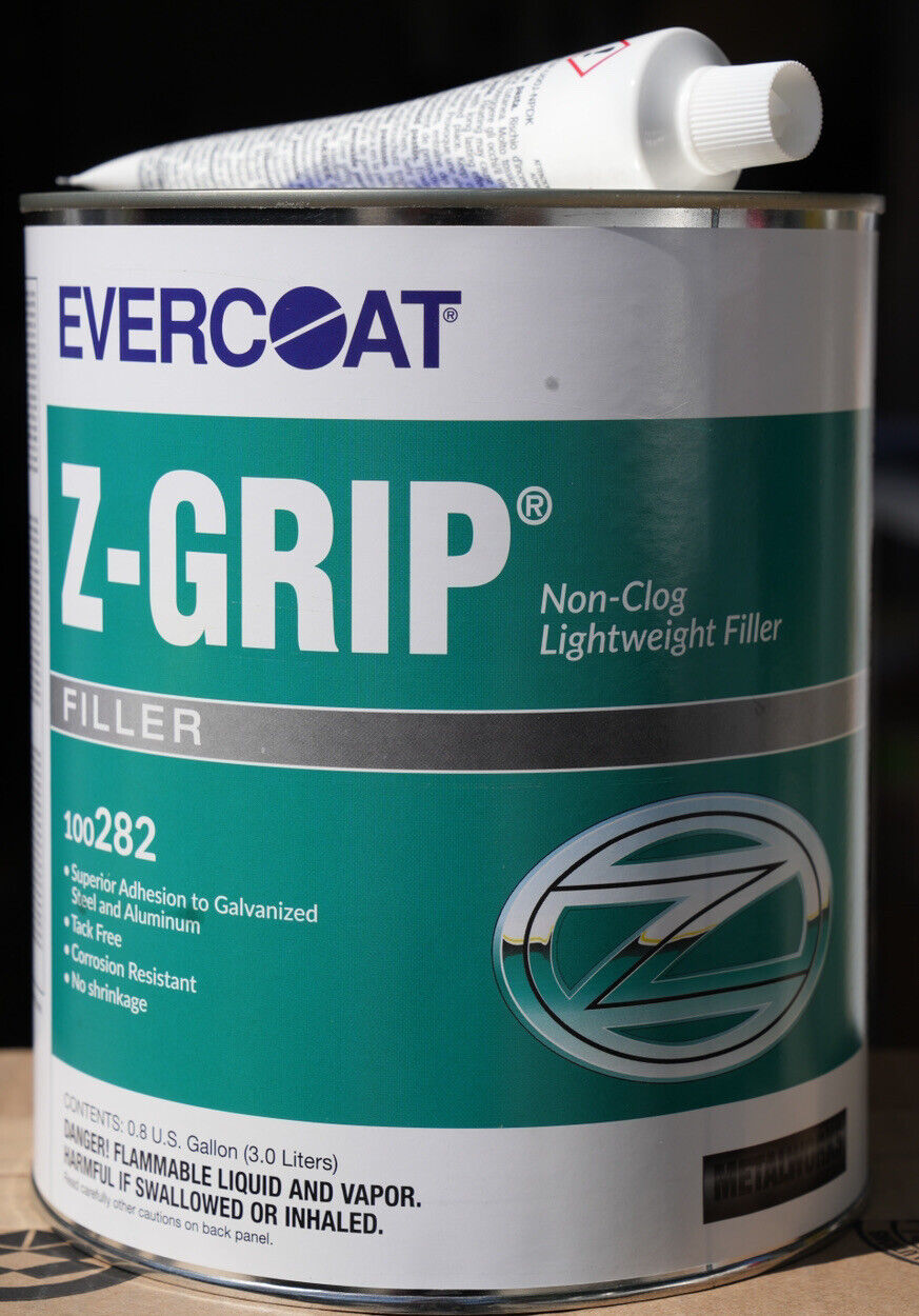 Evercoat Z Grip 282 Lightweight Non Clog Body Filler W/ Hardener + Spreader