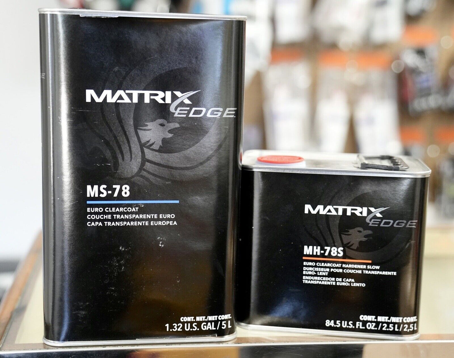 Matrix Edge MS-78 Euro 2:1 Clearcoat 7.5L Kit With Slow/Medium Hardener