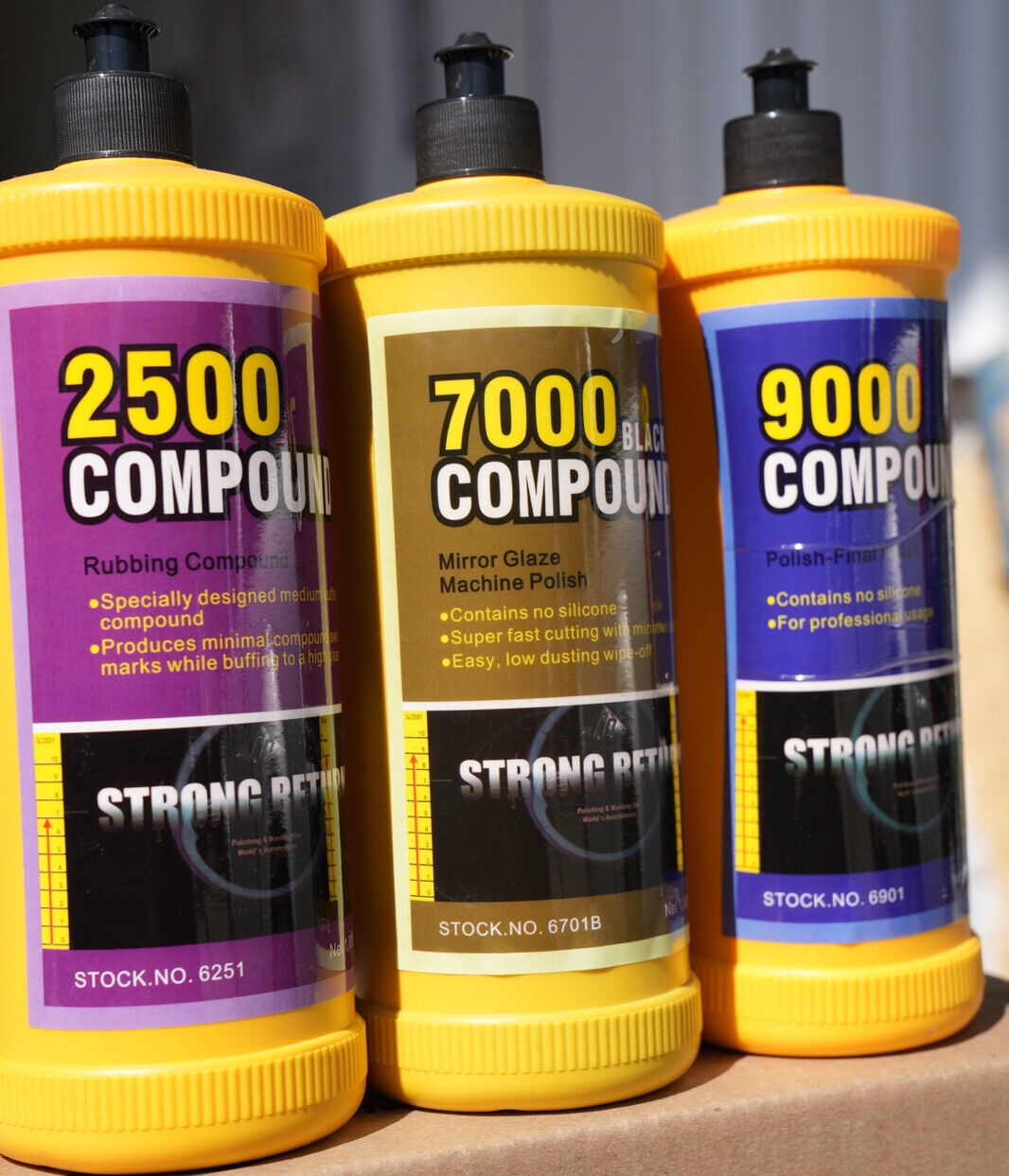 Rubbing Compound for Cars