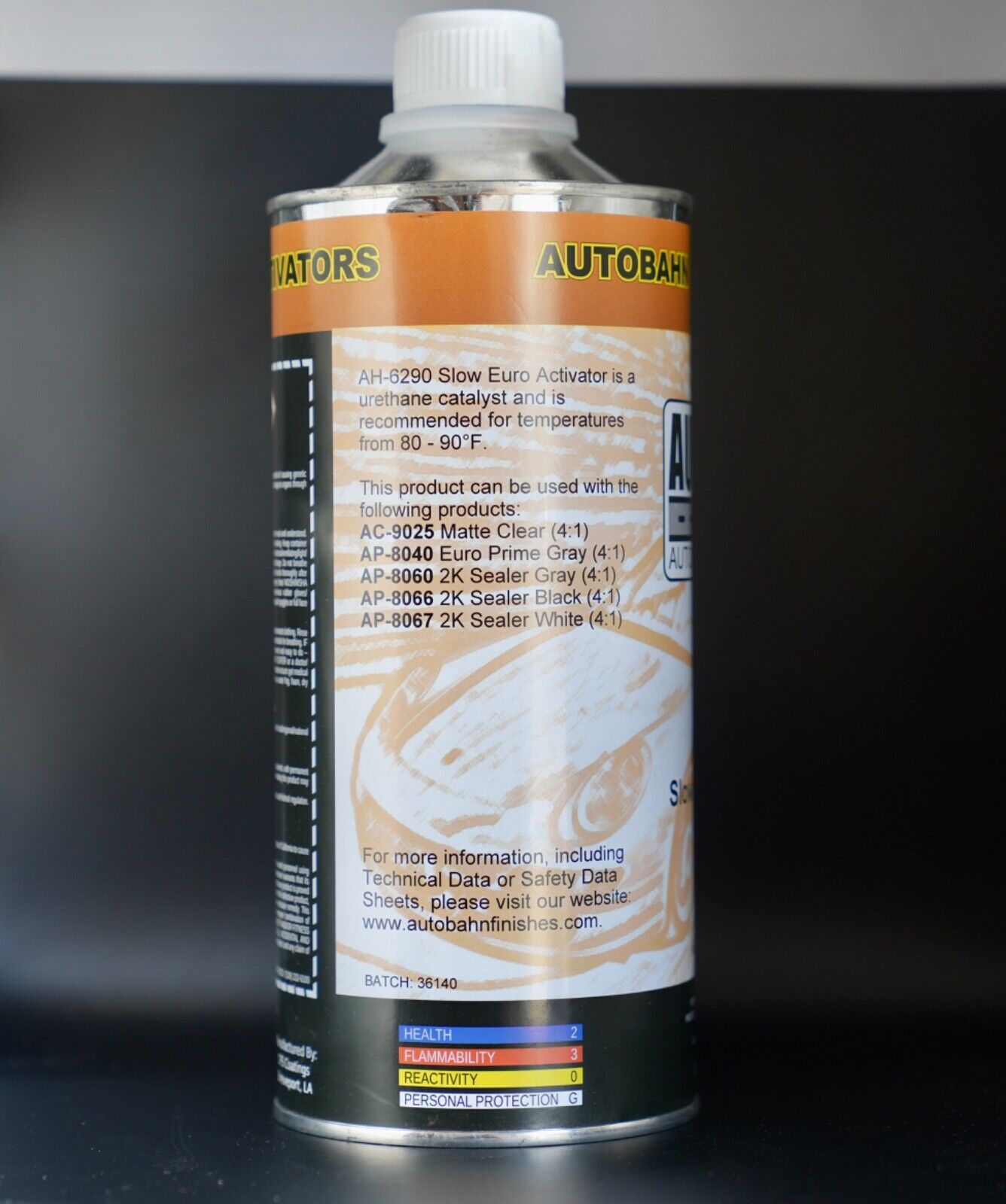 Autobahn AH-6280 & 6290 Primer/Sealer Hardener - Quart Size