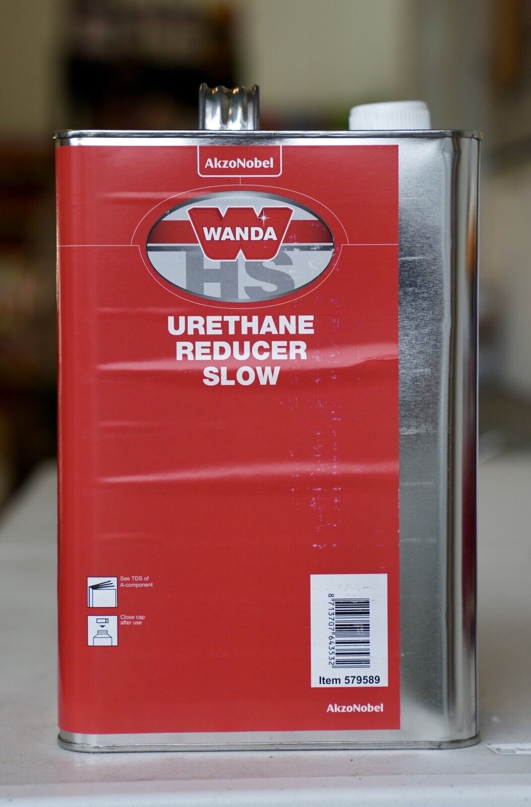Wanda 579589/579591 Automotive Urethane Reducer Slow/Medium Gallon
