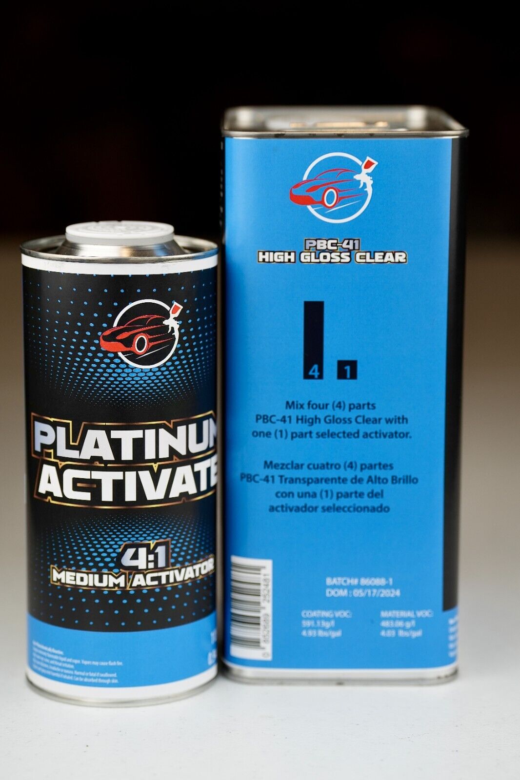 BMW Gallon Ready To Spray Basecoat Paint + Clear Coat Kit PICK YOUR COLOR!