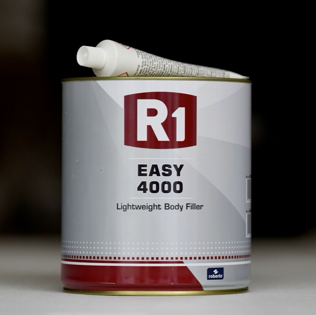 Roberlo R1 Easy 4000 Lightweight Body Filler Smooth Finishing w/Hardener!