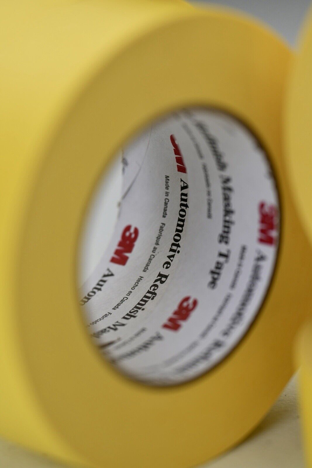 3M Yellow Tape 06654 1-1/2" Auto Masking Tape (2 ROLLS) 1.5 Inch 6654