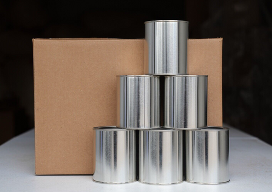 Empty Metal PINT Paint Cans+ PINT Lids Free Same Day Shipping