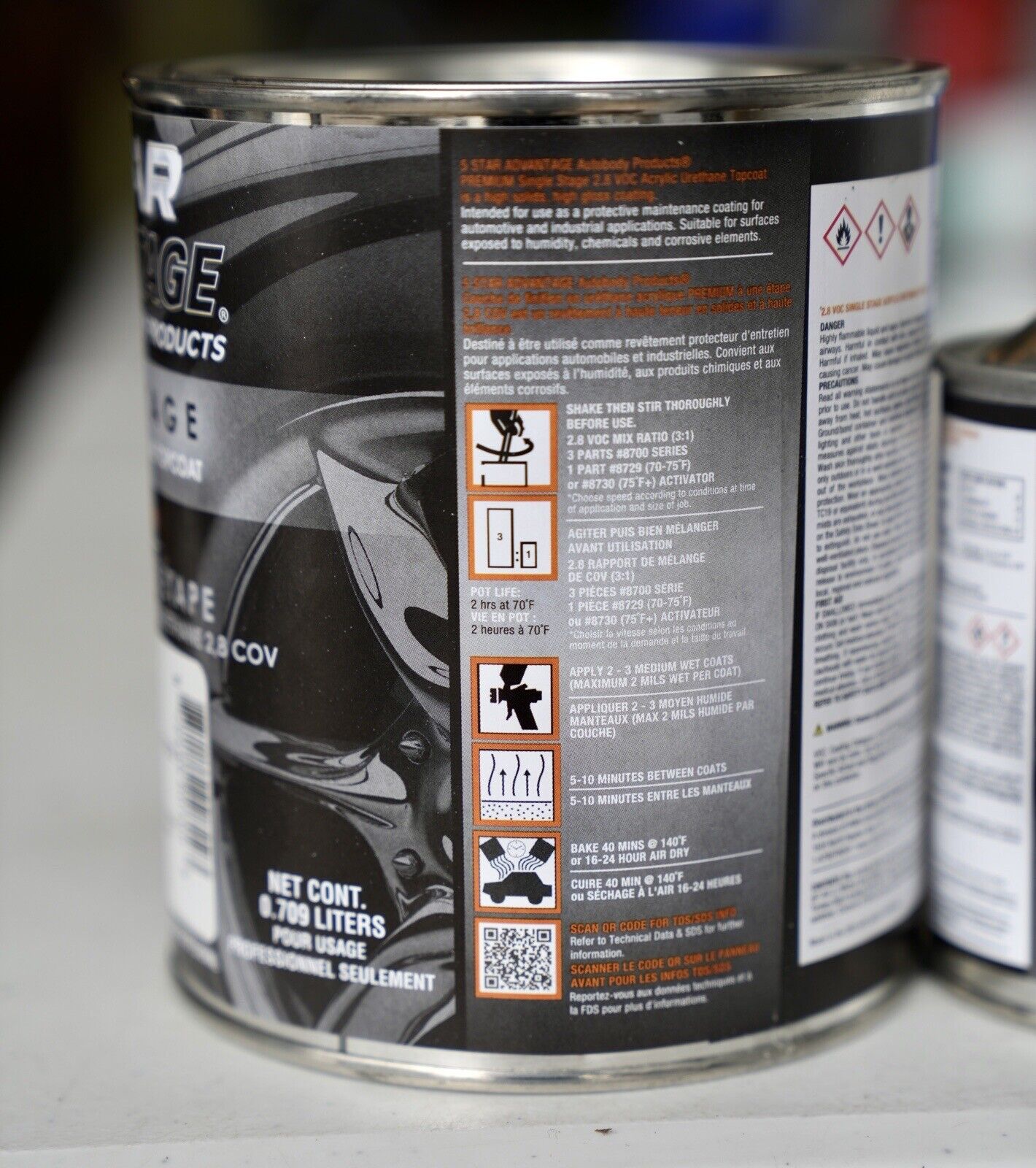 Hot Rod Black Paint Kit