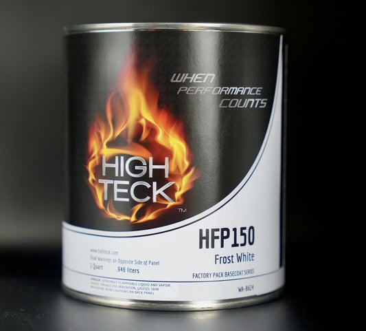 High Teck Gm Wa8624 Frost White Basecoat Urethane Auto Paint Quart Hfp150