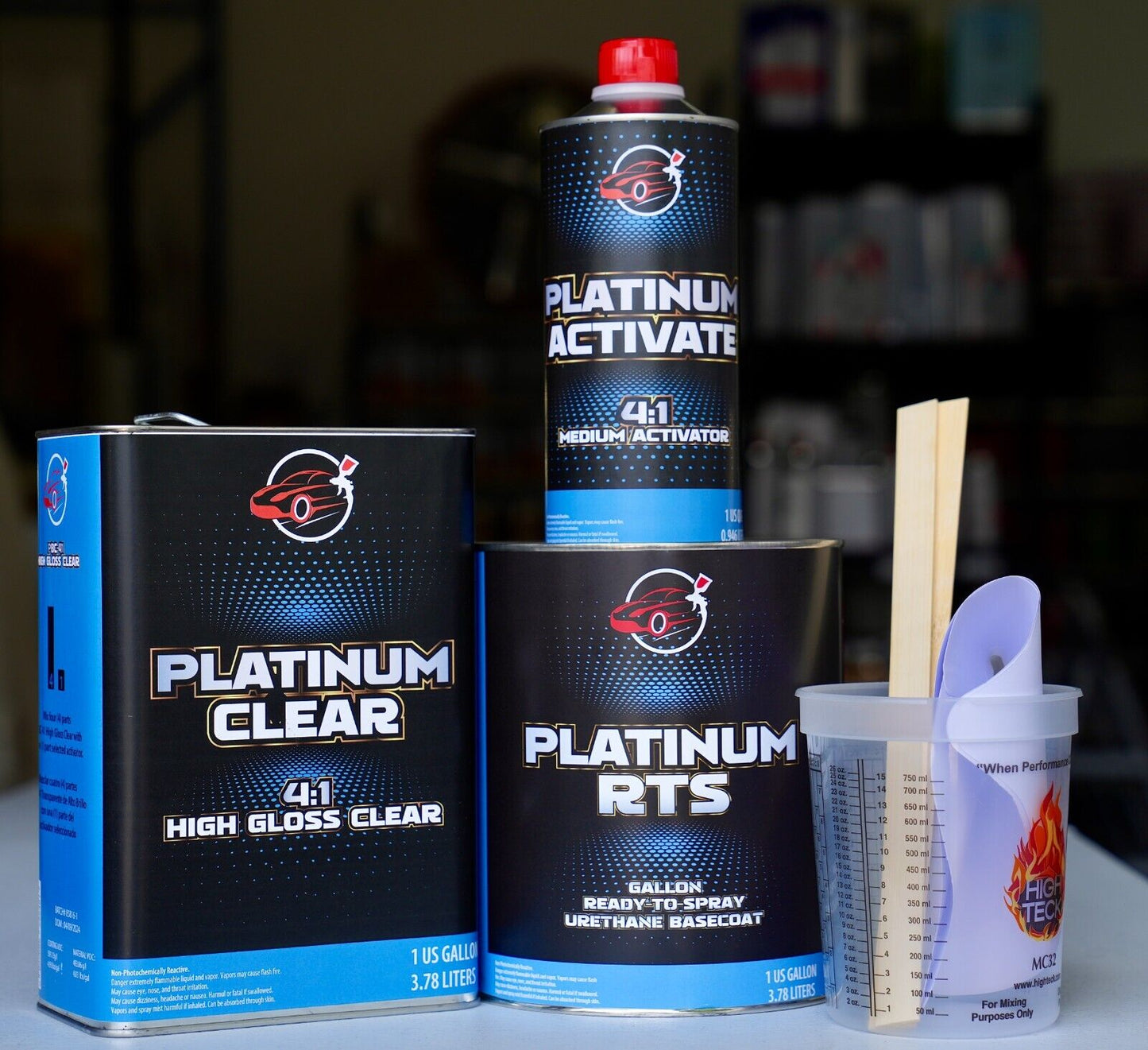 BMW Gallon Ready To Spray Basecoat Paint + Clear Coat Kit PICK YOUR COLOR!