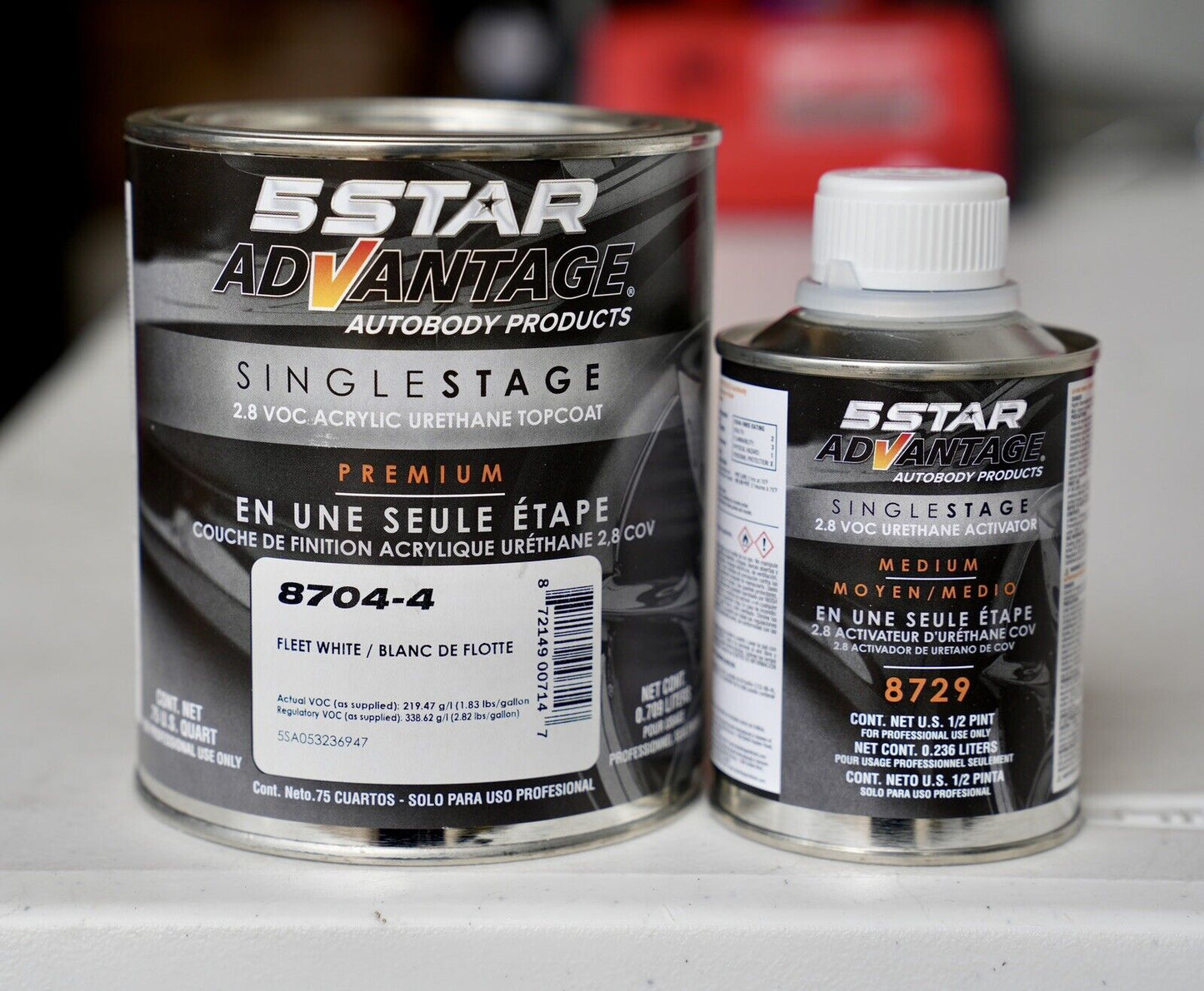 Single Stage Auto Paint