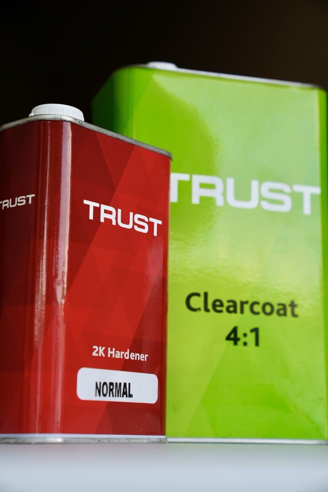 2 KITS!! Trust 2K High Gloss 4:1 Automotive Clear coat Gallon W/ MED Hardener!