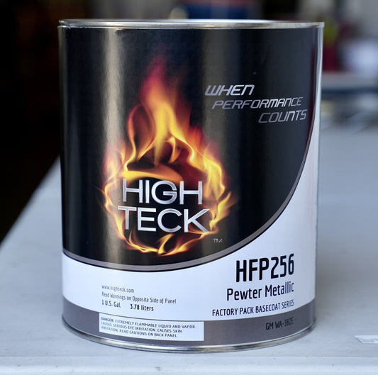High Teck HFP256 Pewter Metallic Basecoat Urethane Auto Paint GM WA382E