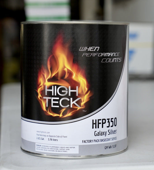 HIGH TECK HFP 350 GM WA519F GALAXY SILVER BASECOAT AUTO PAINT GALLON