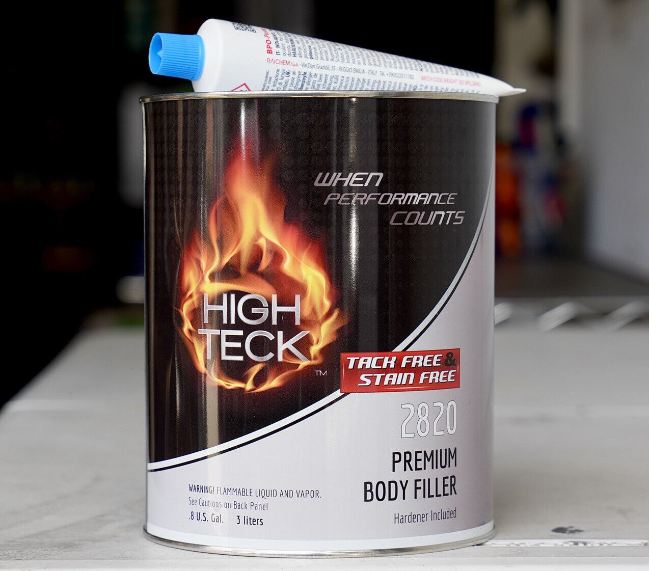 Premium High Teck 2820 Automotive Body Filler With Hardener Upol 745