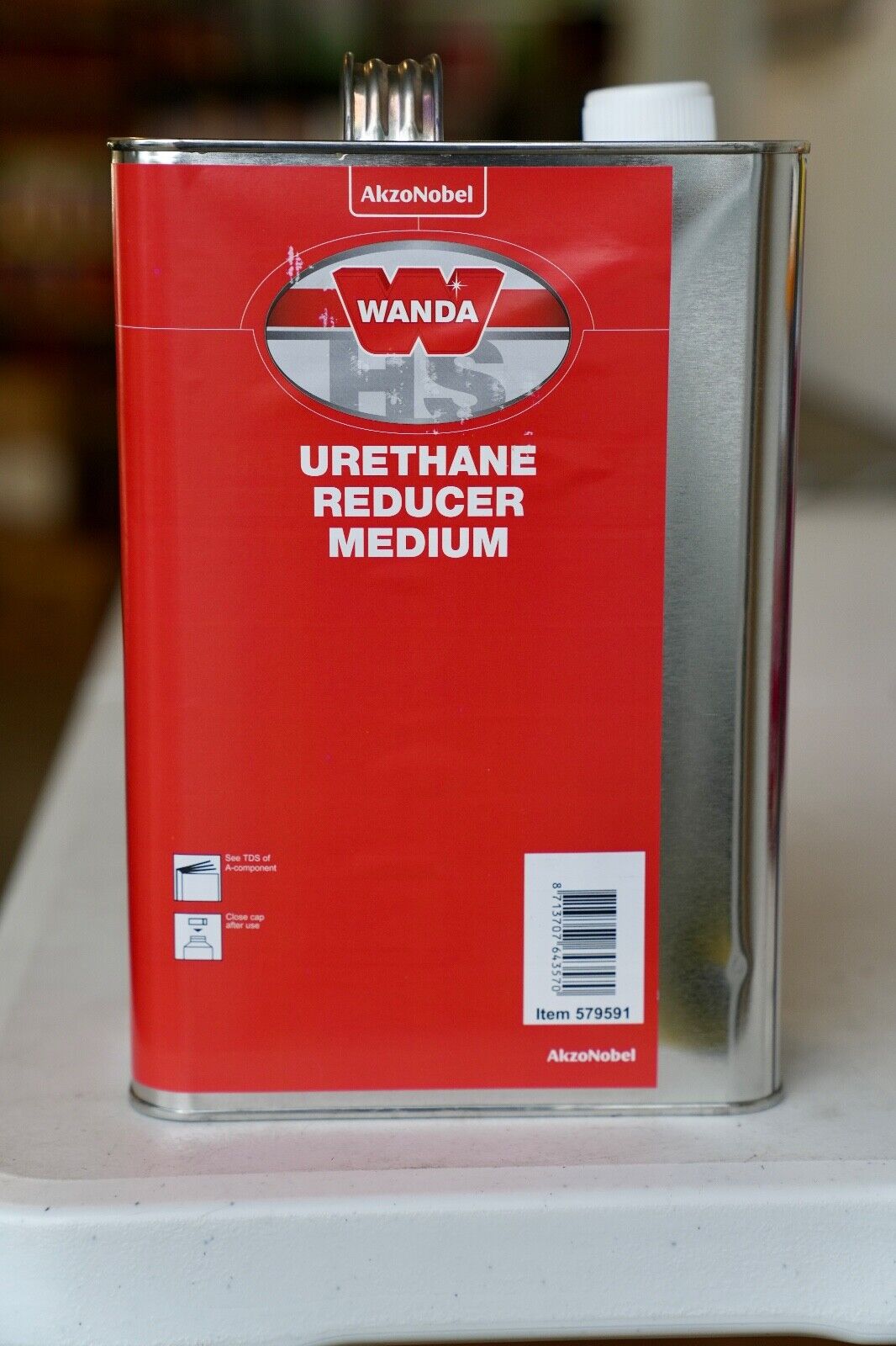 Wanda 579589/579591 Automotive Urethane Reducer Slow/Medium Gallon