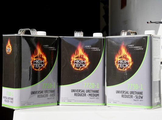 High Teck Universal Auto Paint Slow Medium Fast 3 Pack Urethane Reducer Gallon