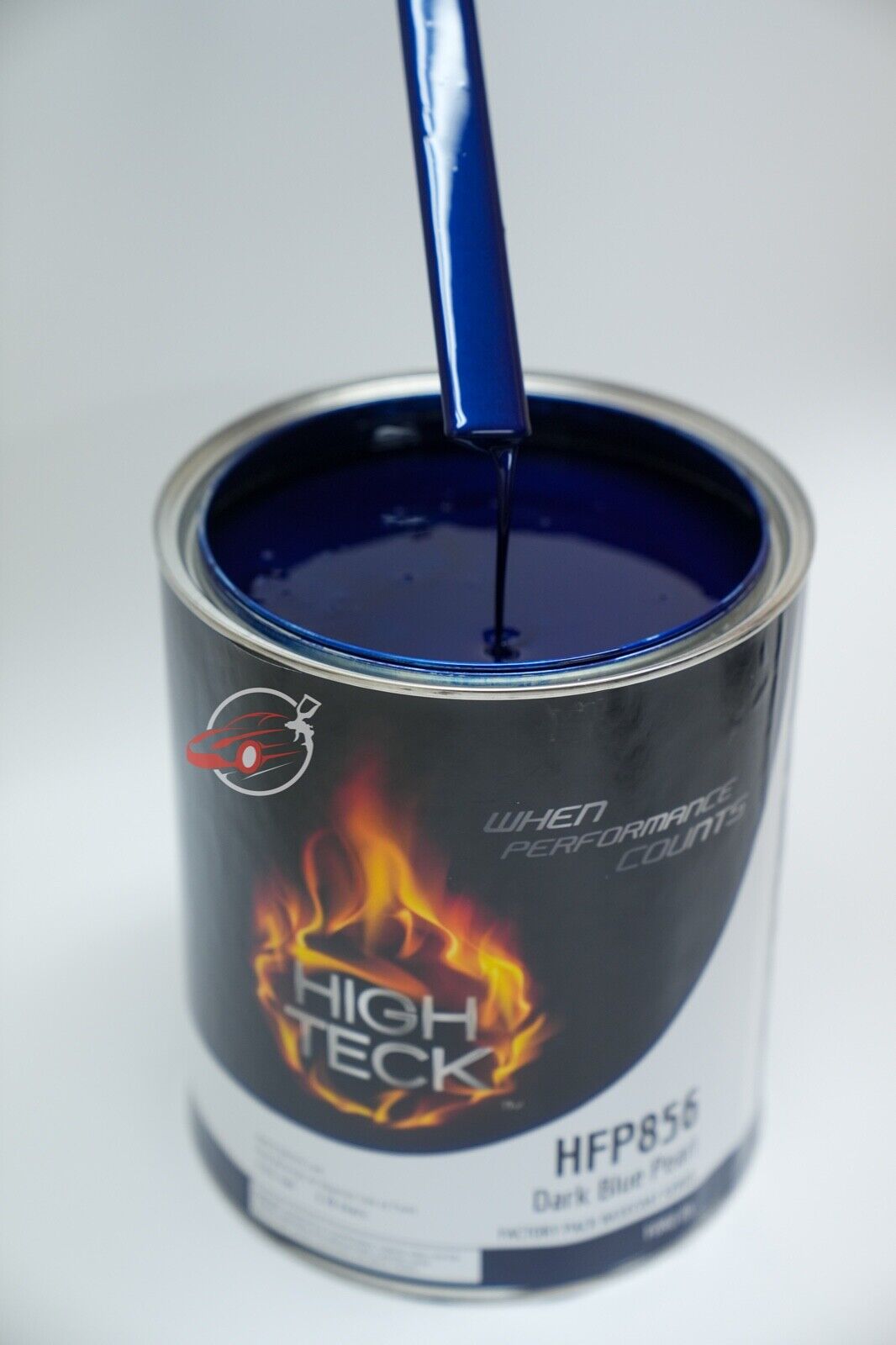 FORD DX High Teck 8030 Dk Blue Pearl Basecoat Paint Reducer Clearcoat Gallon Kit!