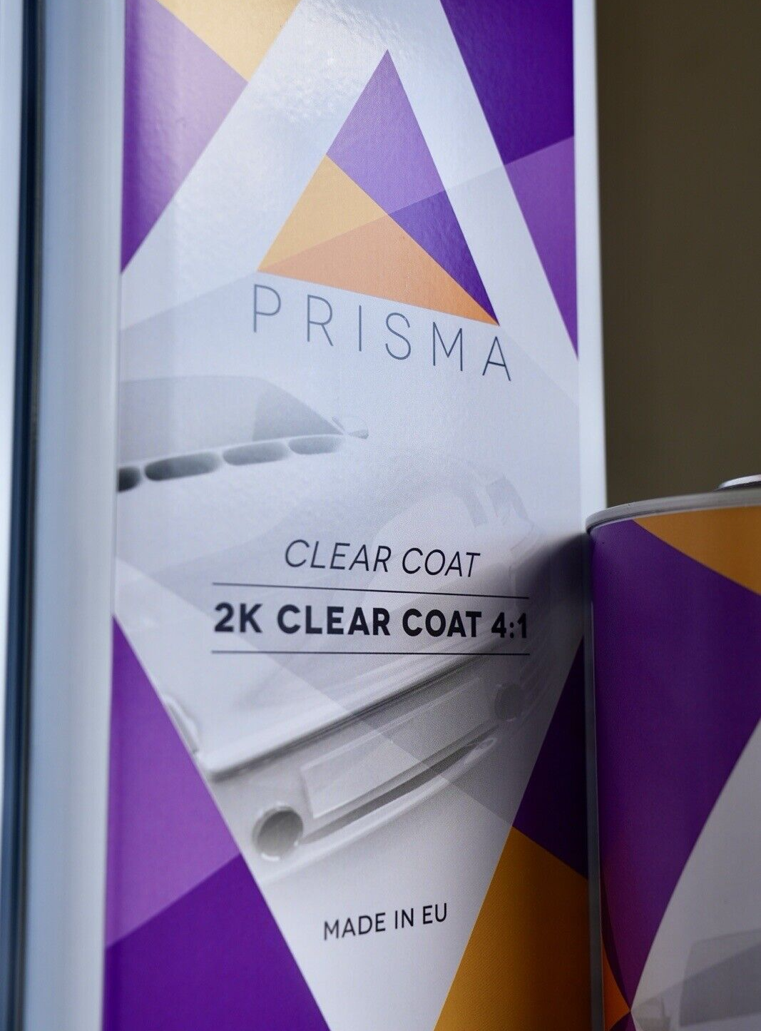 2 Kits! Automotive Euro High Gloss 2k 4:1 Gallon Clearcoat Kit W/ Slow Hardeners