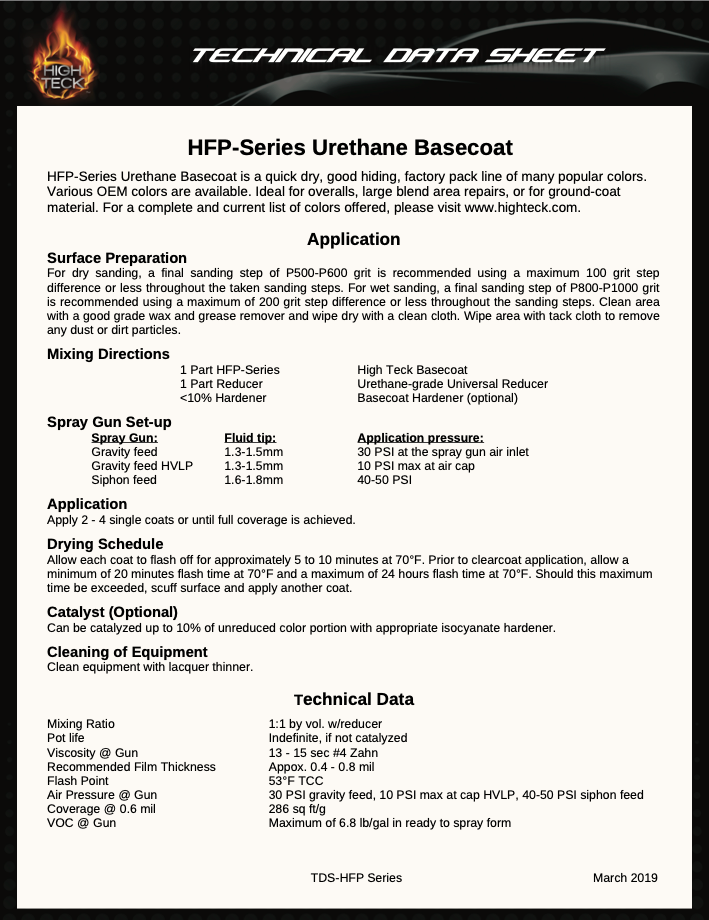 High Teck 8030 GM WA382E Pewter Metallic Basecoat Paint & Clearcoat Gallon Kit!