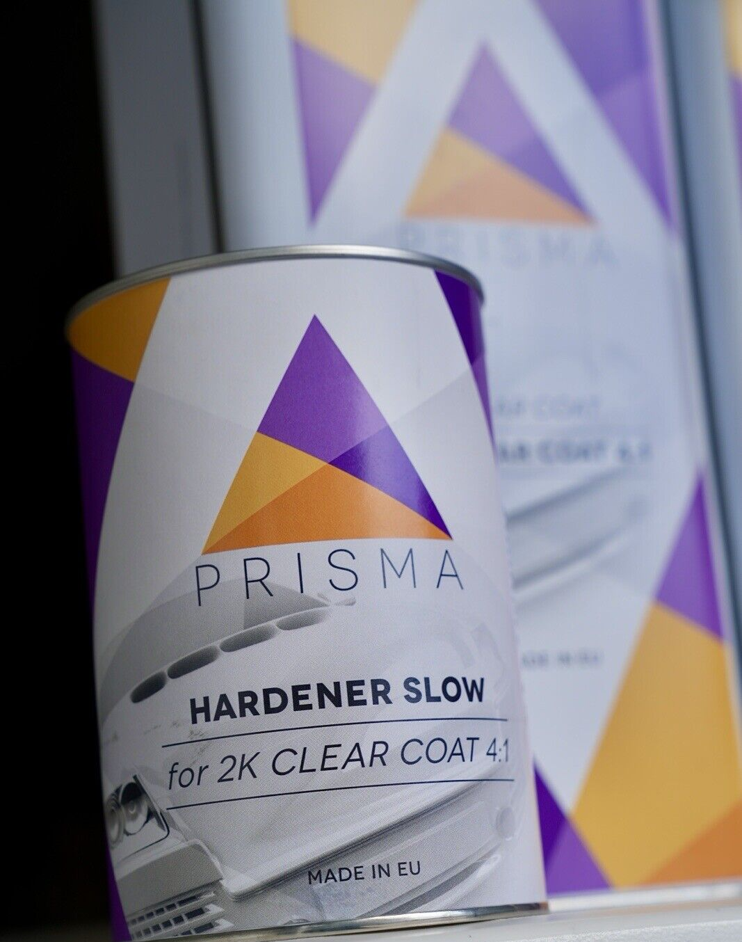 2 Kits! Automotive Euro High Gloss 2k 4:1 Gallon Clearcoat Kit W/ Slow Hardeners