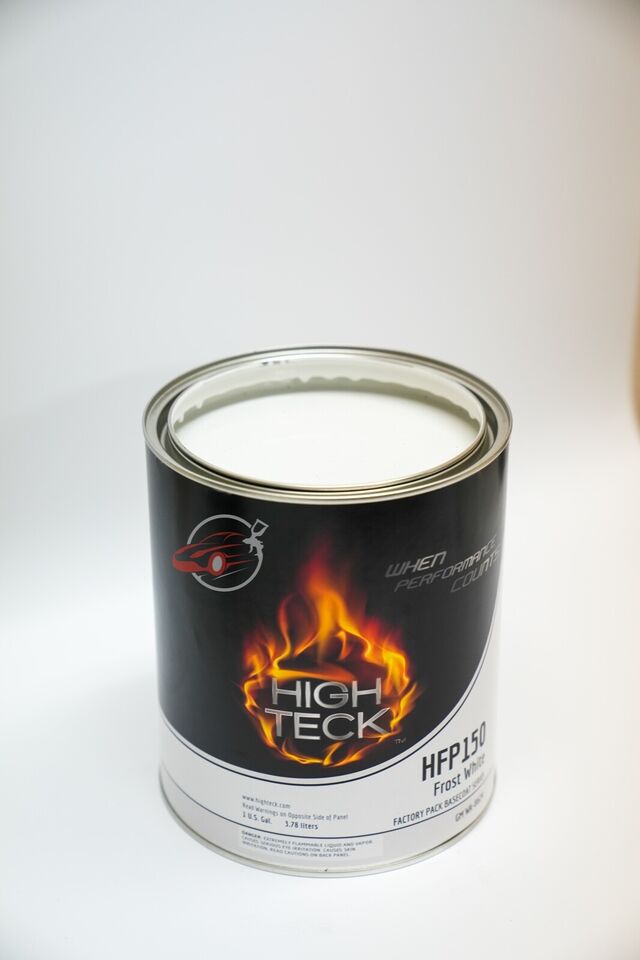 GM 8624 High Teck 7000 Frost White Basecoat Paint & Clearcoat Gallon Kit