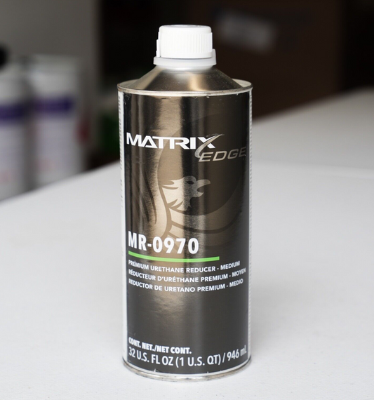 Matrix Edge MR-0970 Premium Medium Urethane Auto Paint Reducer QT Size