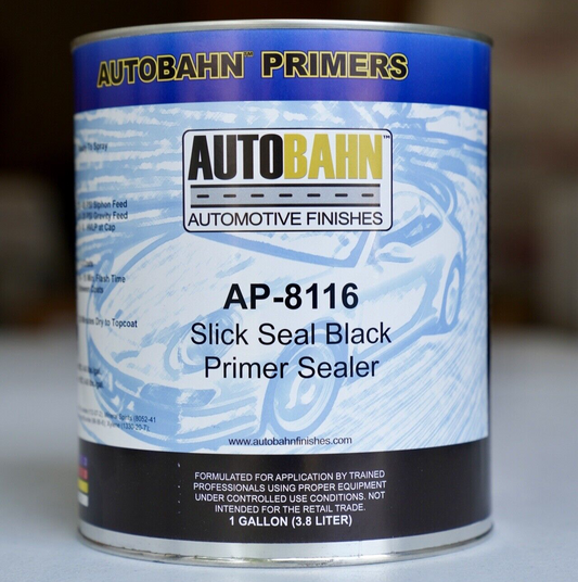Autobahn Slick Seal BLACK 1K Primer Sealer GALLON size! AP-8116 Ready to Spray!