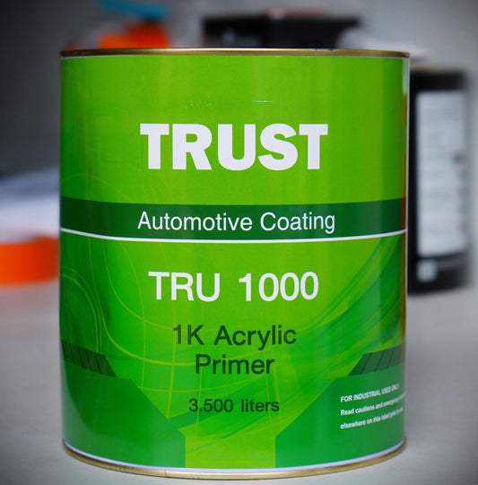 Trust Hi-Solids Acrylic Lacquer Primer Surfacer Gray Gallon Size!