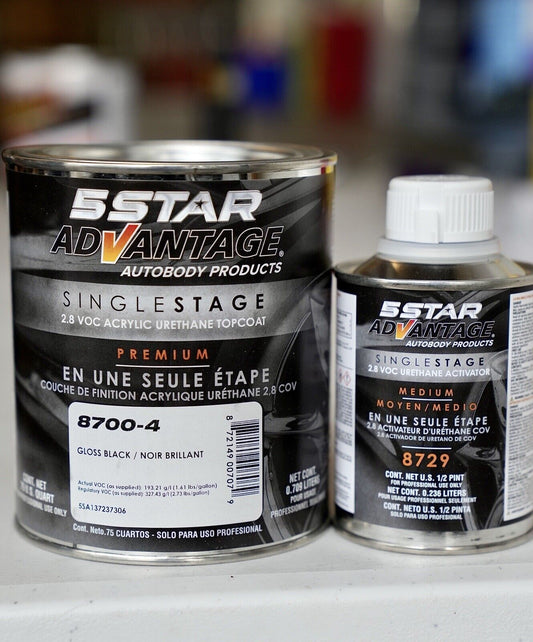 Black Automotive Paint