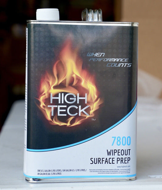 High Teck Wipeout Surface Prep Automotive Wax & Grease Remover GALLON - 7800