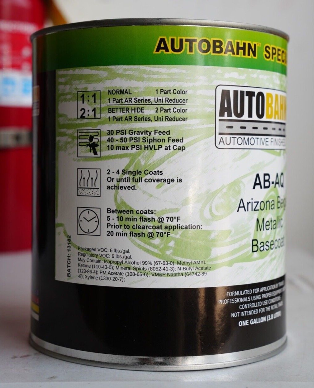 Ford Aq Autobahn Arizona Beige Metallic Basecoat Auto Paint Ab-aq Gallon Size