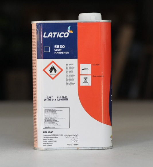 KAPCI 5860 4:1 HARDENER ONLY Quart Size. For Latico Clear Coat, Slow Medium Fast