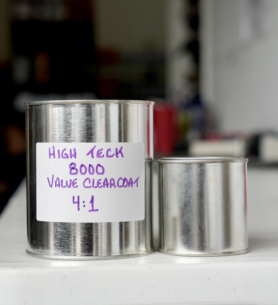 High Teck 8000 Value 2K Automotive Clear High Gloss Quart Clearcoat