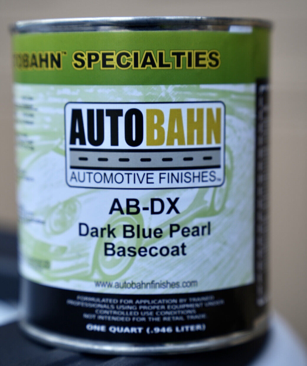 Autobahn Dark Blue Pearl Basecoat Auto Paint AB-DX QUART Ford DX High Teck