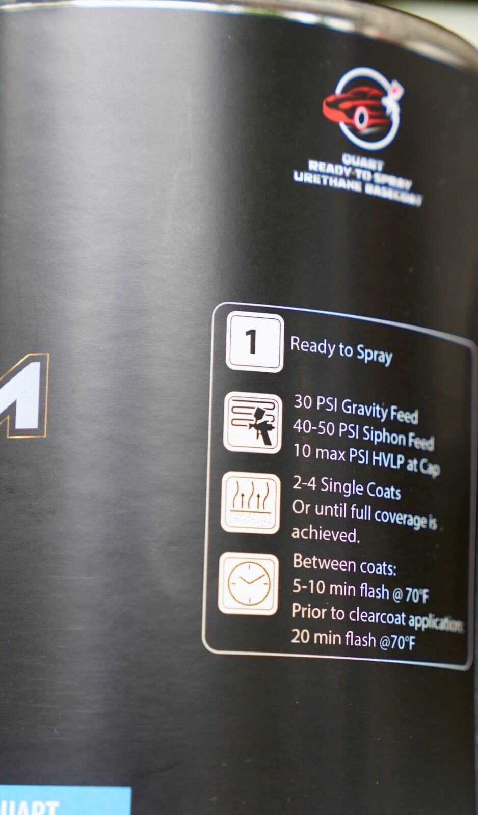 TOYOTA Quart Ready To Spray MIDCOAT