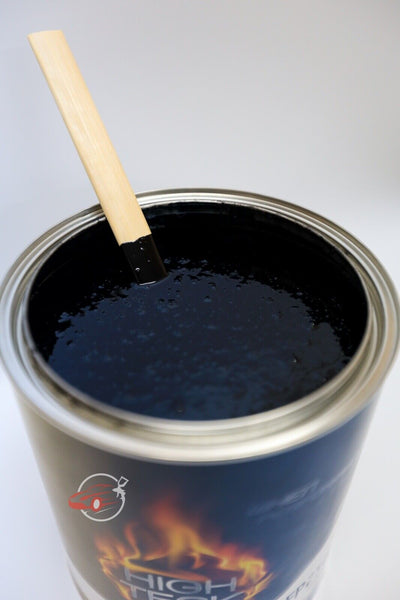 Ebony Black Basecoat Paint & Prisma Urethane 2k High Gloss Clear Coat Gallon Kit